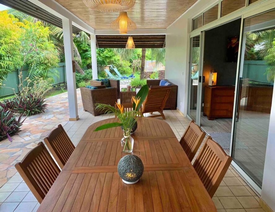 Villa Hoama Lodge Moorea Teavaro Exterior photo